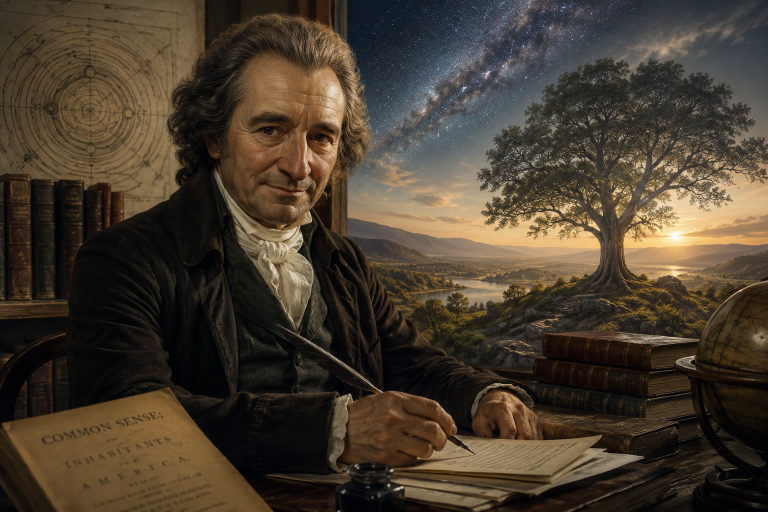 Thomas Paine, Deizm ve Panlektik Yaratım Anlayışı